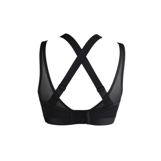 Pour Moi Black Medium Support Energy Infinite Double Strap Sports Bra 4 Pour Moi Black Medium Support Energy Infinite Double Strap Sports Bra - Image 4