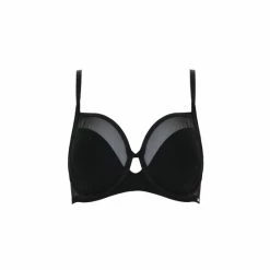 Pour Moi Black India Sheer And Opaque Underwired Bra -Pour Moi Shop unnamed file 853