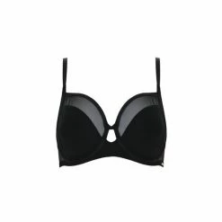 Pour Moi Black India Sheer And Opaque Underwired Bra -Pour Moi Shop unnamed file 855