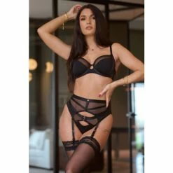 Pour Moi Black India Sheer And Opaque Brazilian Brief -Pour Moi Shop unnamed file 882