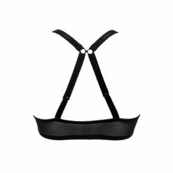 Pour Moi Black Reflection Front Fastening Padded Bra -Pour Moi Shop unnamed file 97