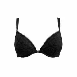 Pour Moi Black Reflection Front Fastening Padded Bra -Pour Moi Shop unnamed file 98